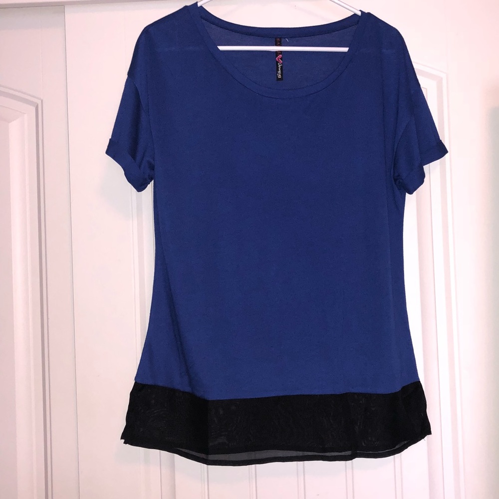 Made for me to Look Amazing short cuffed tee